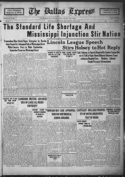 Dallas Express, Mar 8, 1924