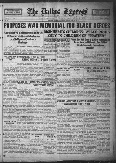 Dallas Express, Apr 26, 1924