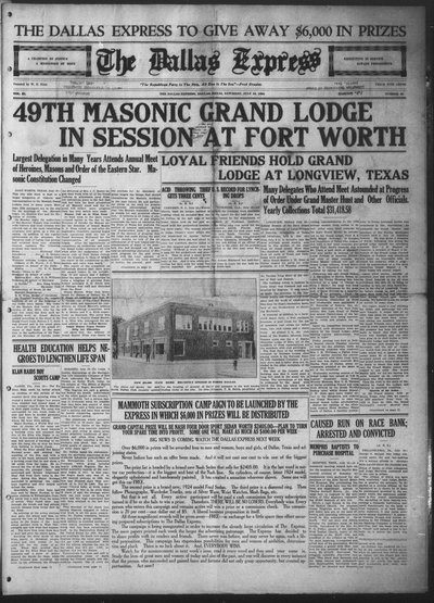 Dallas Express, Jul 19, 1924