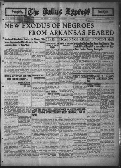 Dallas Express, Oct 18, 1924