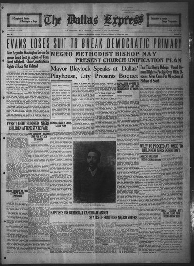 Dallas Express, Oct 25, 1924
