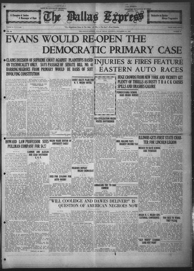 Dallas Express, Nov 15, 1924