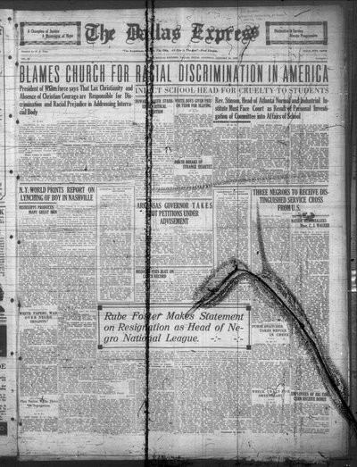 Dallas Express, Jan 10, 1925
