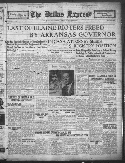 Dallas Express, Jan 24, 1925