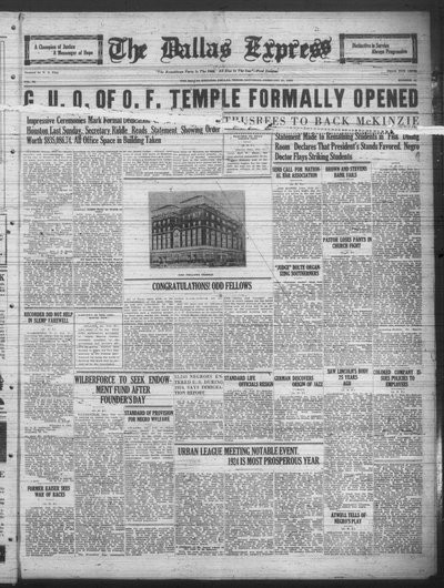 Dallas Express, Feb 21, 1925