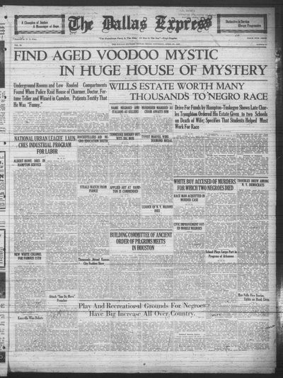 Dallas Express, Apr 25, 1925