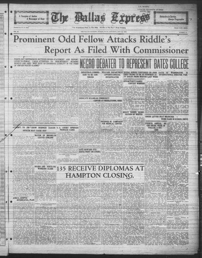Dallas Express, May 16, 1925