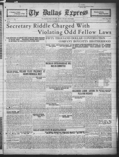 Dallas Express, May 23, 1925