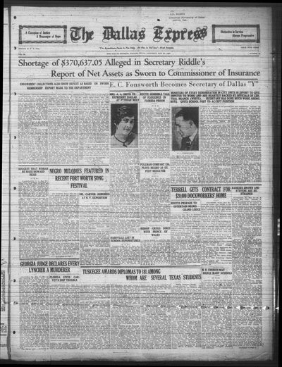 Dallas Express, May 30, 1925