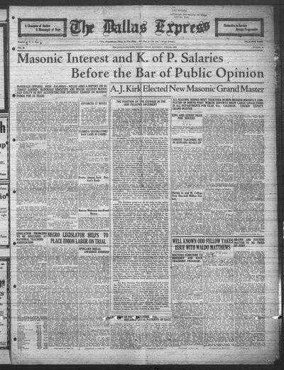 Dallas Express, Jun 20, 1925