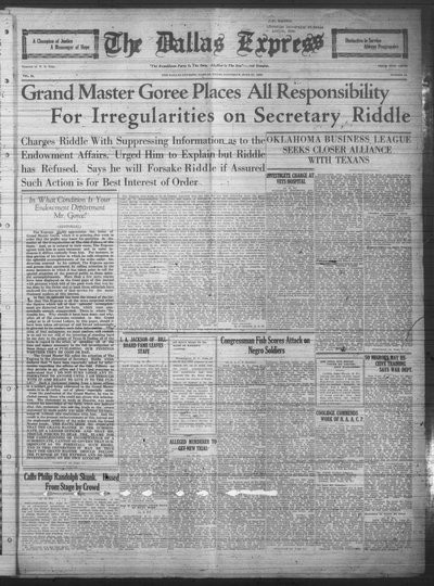 Dallas Express, Jun 27, 1925