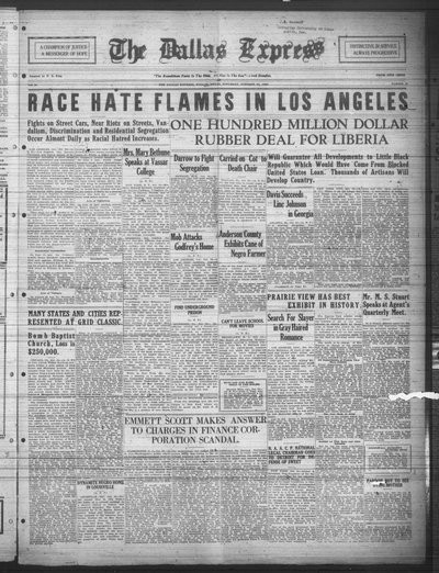 Dallas Express, Oct 24, 1925