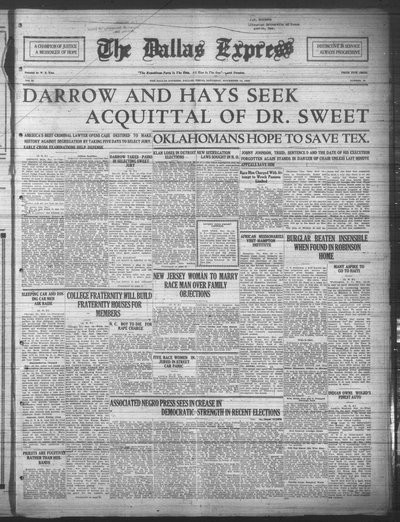 Dallas Express, Nov 14, 1925