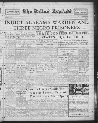 Dallas Express, May 15, 1926