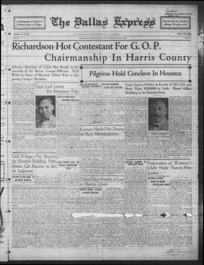 Dallas Express, Jul 17, 1926