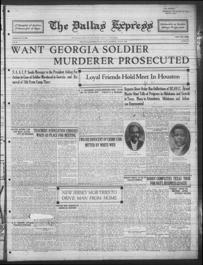 Dallas Express, Jul 24, 1926