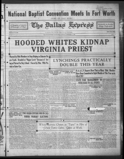 Dallas Express, Sep 11, 1926