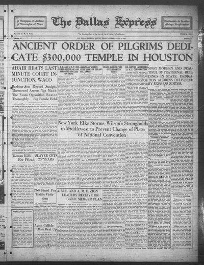 Dallas Express, Jul 9, 1927