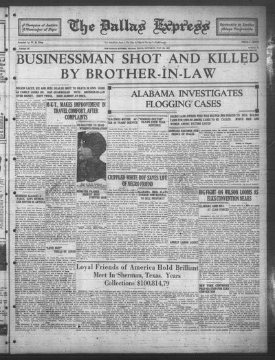Dallas Express, Jul 23, 1927