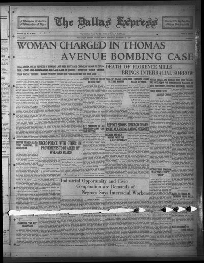 Dallas Express, Nov 12, 1927