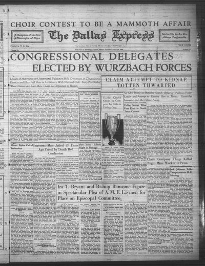 Dallas Express, May 19, 1928