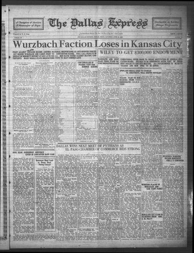 Dallas Express, Jun 16, 1928