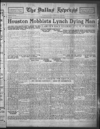 Dallas Express, Jun 23, 1928