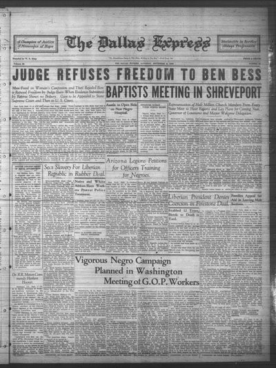 Dallas Express, Sep 8, 1928
