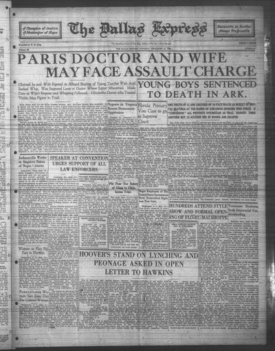 Dallas Express, Sep 15, 1928