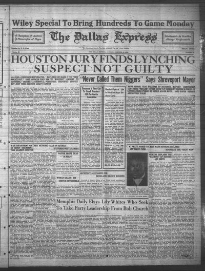 Dallas Express, Oct 13, 1928