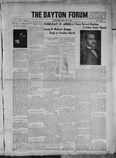 Dayton Forum, Jan 17, 1919