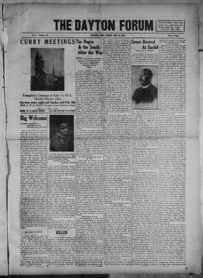Dayton Forum, Jan 24, 1919