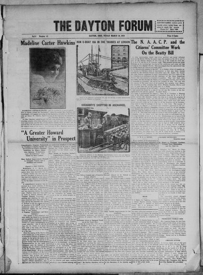 Dayton Forum, Mar 28, 1919