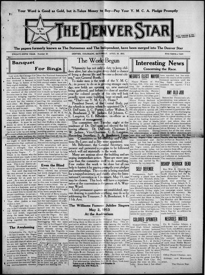 Denver Star, Apr 26, 1913