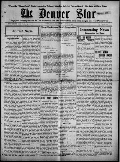Denver Star, Jun 28, 1913