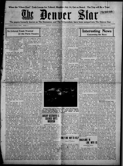 Denver Star, Jul 12, 1913