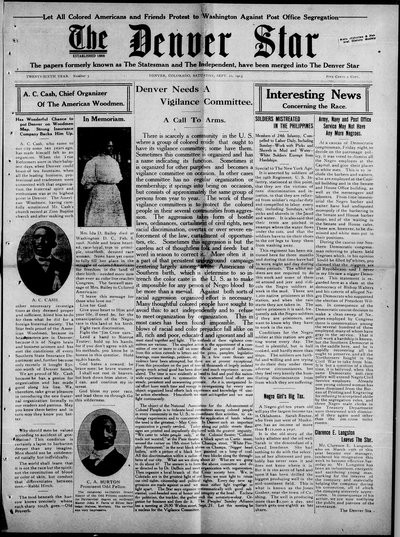 Denver Star, Sep 20, 1913