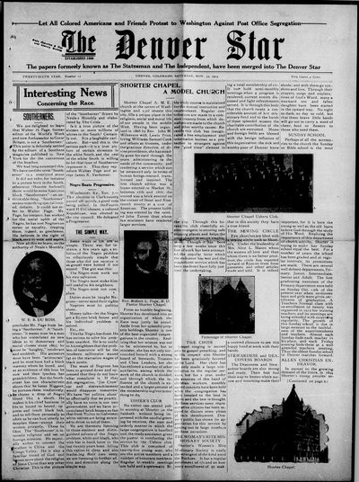 Denver Star, Nov 15, 1913