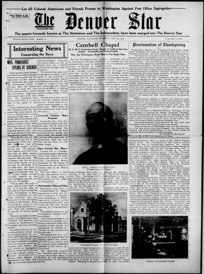 Denver Star, Nov 22, 1913