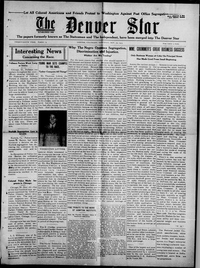 Denver Star, Nov 29, 1913