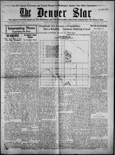 Denver Star, Dec 13, 1913