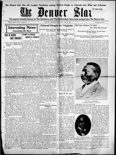 Denver Star, Jan 17, 1914