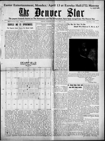 Denver Star, Apr 11, 1914
