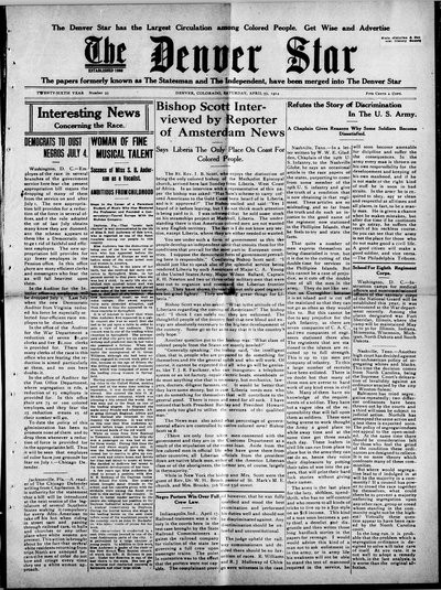 Denver Star, Apr 25, 1914