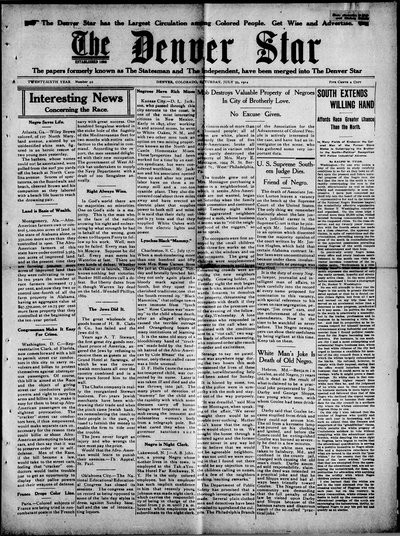 Denver Star, Jul 25, 1914
