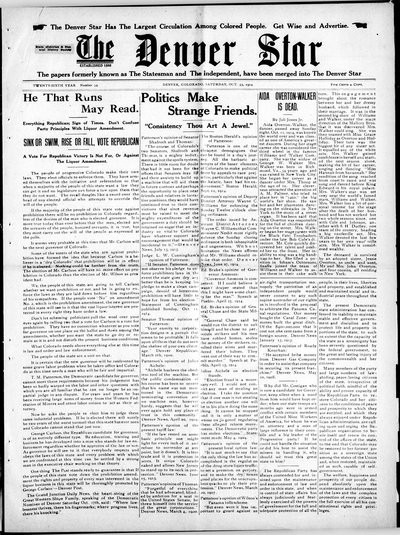 Denver Star, Oct 24, 1914
