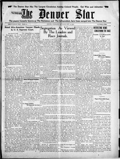 Denver Star, Nov 14, 1914