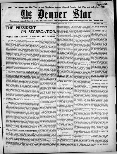 Denver Star, Nov 28, 1914