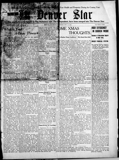 Denver Star, Dec 19, 1914
