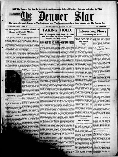 Denver Star, Jan 9, 1915